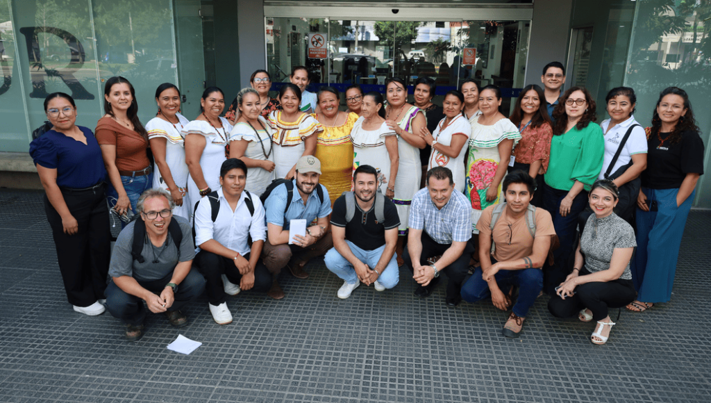 Universidad NUR Mujeres ind&iacute;genas chiquitanas